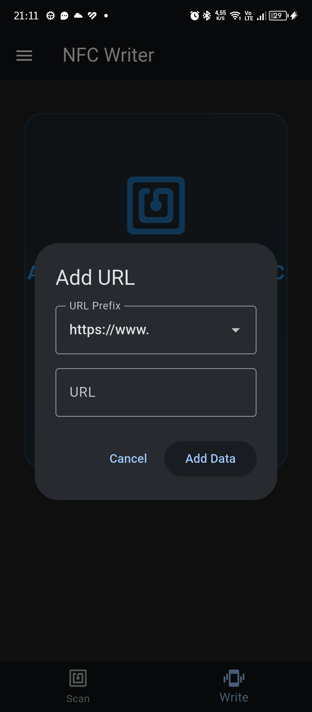 NFC Writer Screenshot 3